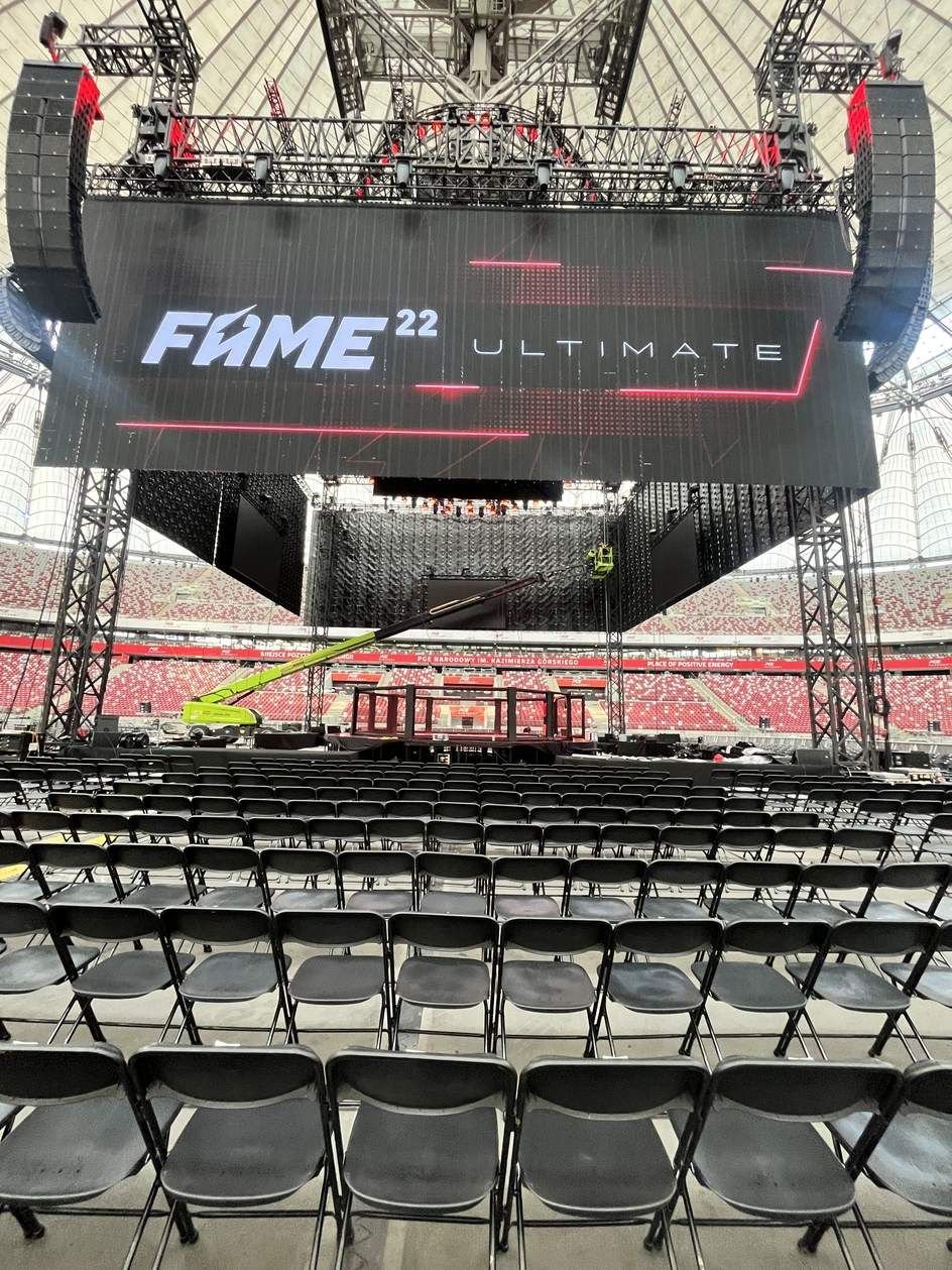 Zdjęcie z realizacji dla Fame MMA
